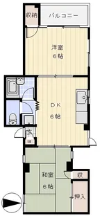 コーポイトウ【3階】の間取り