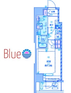 GENOVIA平塚III【2階】の間取り