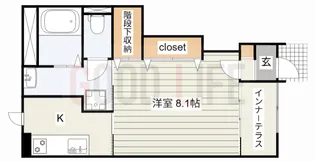 兵庫県丹波篠山市宇土【アパート】の間取り