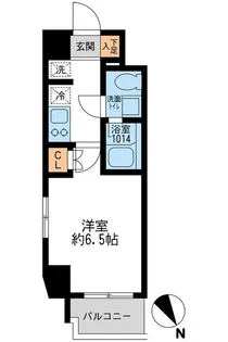 東京都江東区古石場2【マンション】の間取り