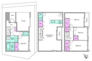 埼玉県さいたま市南区大字太田窪【一戸建】の間取り