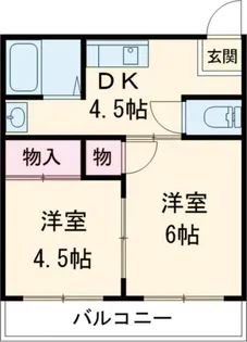 ザ・スター80【1階】の間取り