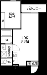 Erevan成増【2階】の間取り