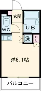 レジデンス久我山【1階】の間取り