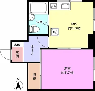 ESPERANZA HATSUDAI【3階】の間取り