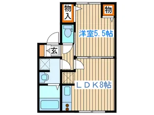 シティハイムエムオ-【1階】の間取り