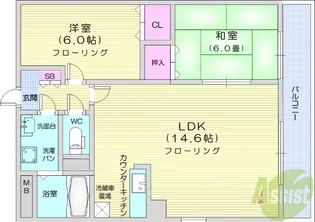 MSKコート2【3階】の間取り