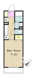 ブリッサI【1階】の間取り