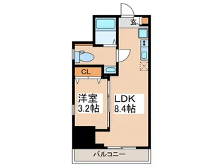 コンクレストSK町田【7階】の間取り
