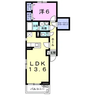 シンフォニー【3階】の間取り