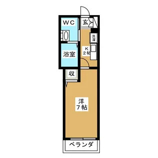 レイ・ローズビル【5階】の間取り