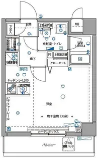 東京都大田区西糀谷1【マンション】の間取り