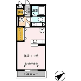 セーリング V A【2階】の間取り