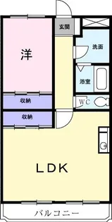 ニューマリッチミマヤ【2階】の間取り