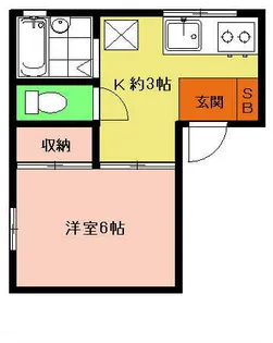 スペース・フォー【2階】の間取り