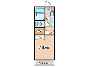 プリムローズ【2階】の間取り