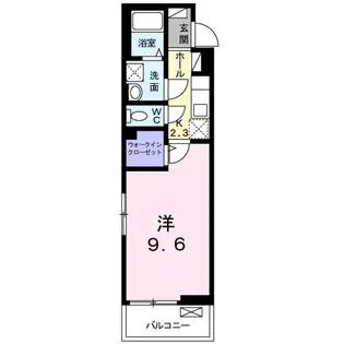 ソリヤ エスティII【1階】の間取り