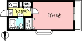 カーム玉川学園【2階】の間取り