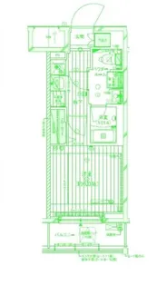 メインステージ横濱阪東橋【2階】の間取り