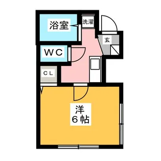 メゾン加藤II【1階】の間取り