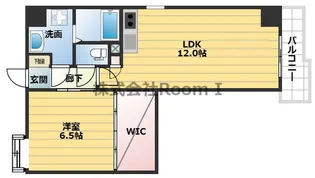 レジディア堺筋本町【10階】の間取り