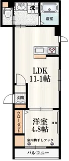 グランソレイユ【1階】の間取り