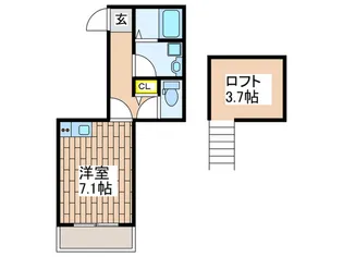 COURT FORET【2階】の間取り