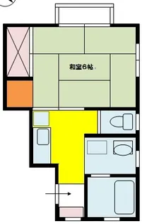 ヴィラマリーノ【1階】の間取り