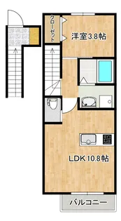 pino yagiyama【2階】の間取り