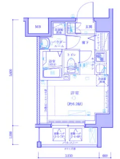 レグラス横濱保土ヶ谷【3階】の間取り