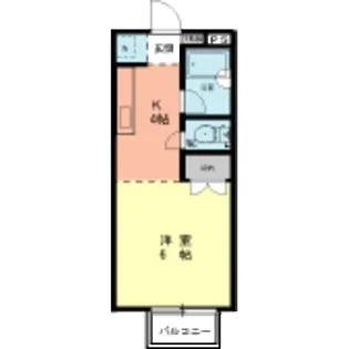 ファインコート【1階】の間取り