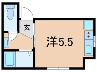 FRIEND NIGAWA EAST I【2階】の間取り