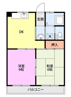 セレーネ妙高白山【2階】の間取り