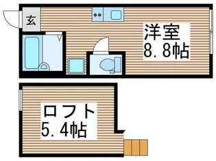 グランデ清瀬【1階】の間取り