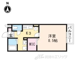 セジュール潤【2階】の間取り