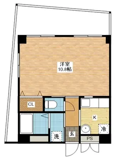 Rコート長崎【1階】の間取り