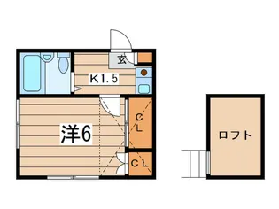 レオパレス新子安の間取り