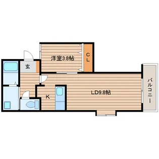 リバブルハイツV【2階】の間取り
