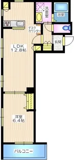 NSメゾン横浜【2階】の間取り