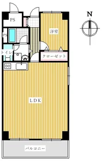 アーバン茜【10階】の間取り