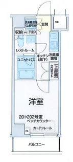 ルーブル川崎都町弐番館【10階】の間取り