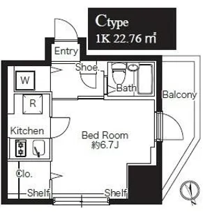T’s garden川崎大師II【6階】の間取り