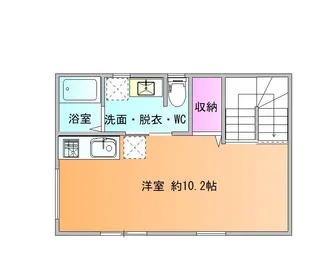 UNITERRACE-M【2階】の間取り