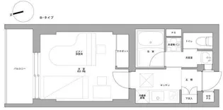 ミュージション西台【4階】の間取り