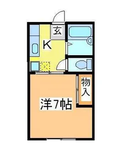 シャンテA棟【1階】の間取り