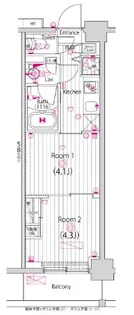 ガーラ・プレシャス練馬【5階】の間取り