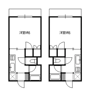 すずなりマンション【2階】の間取り