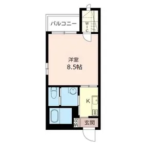 上落合エス.フォー【3階】の間取り