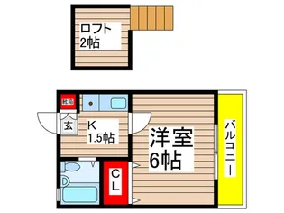 アネックス幕張本郷【2階】の間取り
