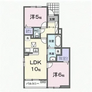 ソラティオ【1階】の間取り